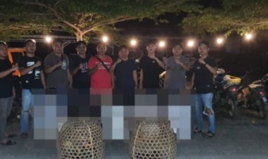 Meyambut Tahun Baru 2024, Pemuda Asal Way Kanan Bermalam di Jeruji Besi