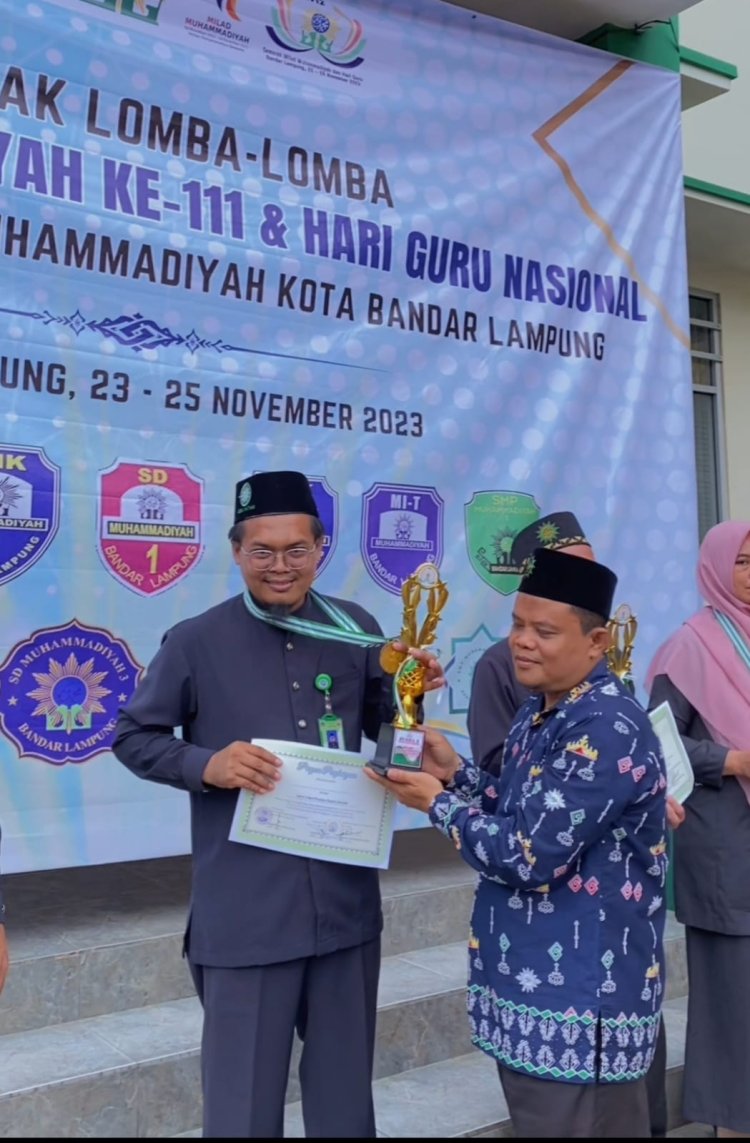 SD Muhammadiyah 1 Bandar Lampung Juara Umum yang ke-4 Kali Berturut-turut