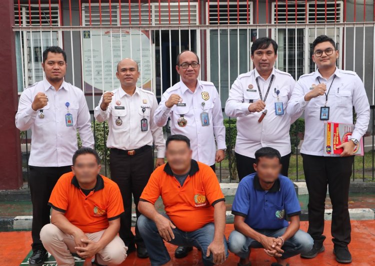 Kadiv Yankum Kemenkumham Sumut Sosialisasi dan Monitoring di Rutan Tarutung