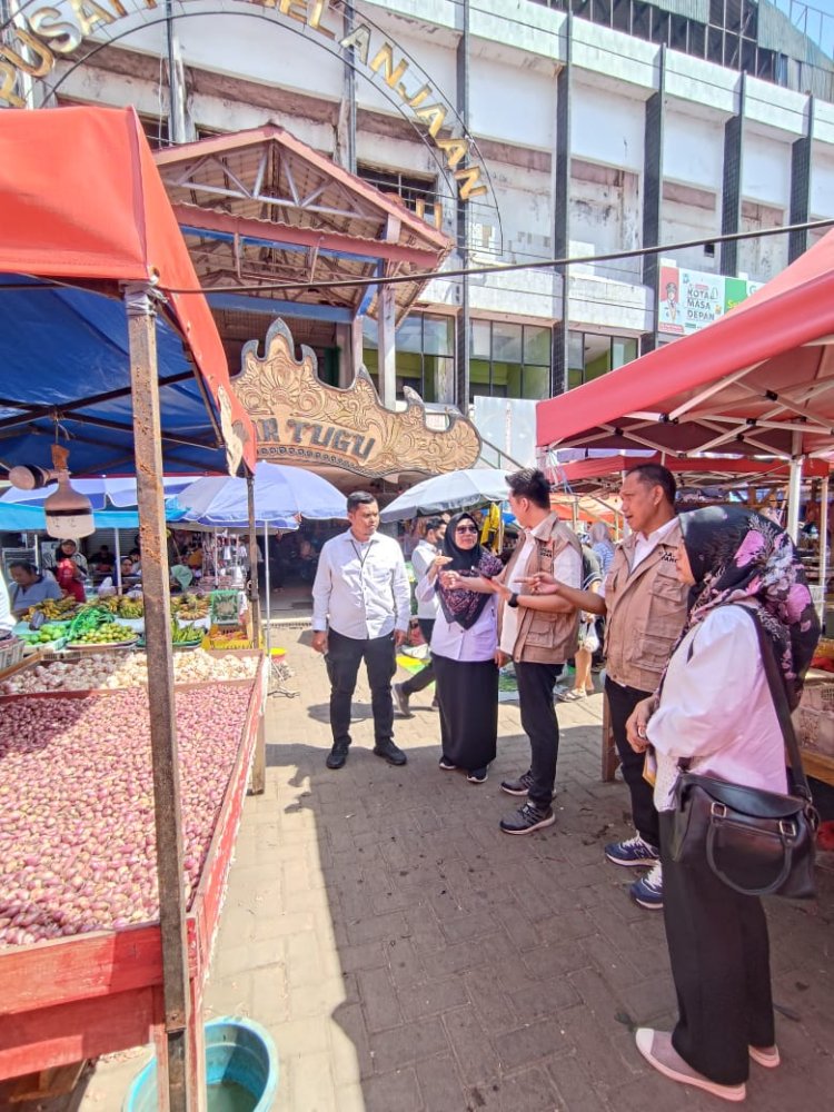 Dittipideksus Mabes Polri Monitoring Bahan Pokok di Lampung, Stok Relatif Aman Sampai Akhir Tahun