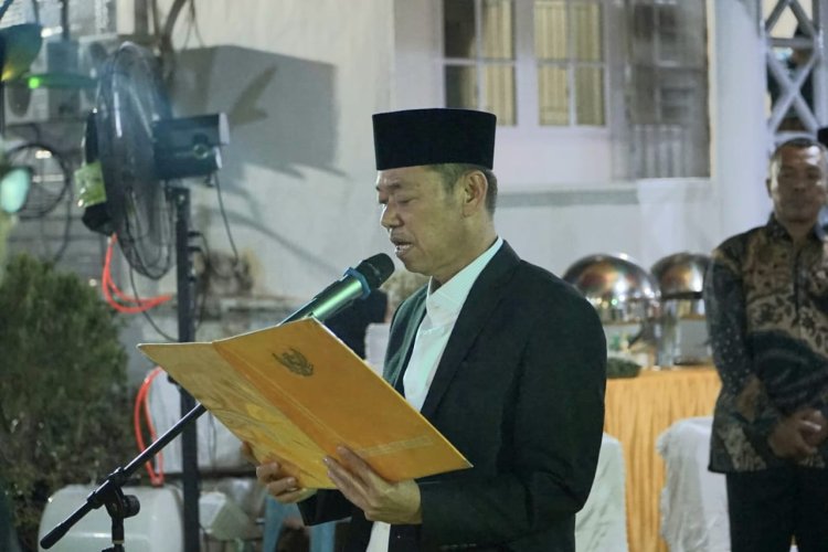 Dewan Hakim dan Majelis Hakim MTQ ke XVIII Kabupaten Rohil Dikukuhkan Bupati