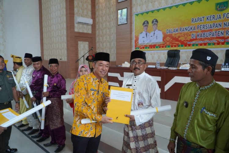 Bupati Rohil Imbau Jaga Kerukunan Saat Pimpin Rapat Persiapan Nataru