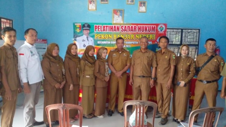 Pekon Banjar Negeri Gelar Pelatihan Aparatur Pekon dan Darkum