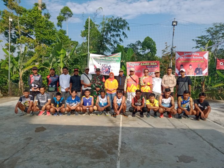 Songsong Tahun 20024 Pemerintah Pekon Mekar Jaya Adakan Semi Open Tournamen Voly Peratin Cup- 2