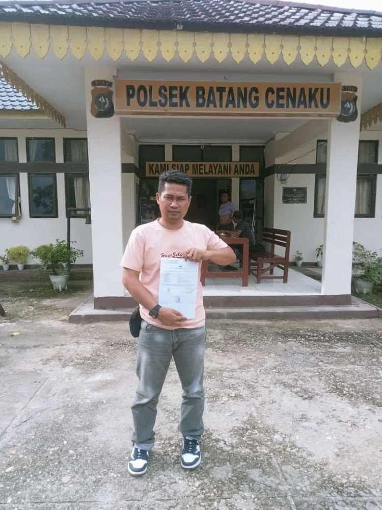 Diduga Difitnah dan Cemarkan Nama Baiknya Oleh Lawan Politik, Akhirnya Subrantas Buat LP