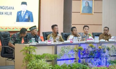 Bupati Pimpin Rapat Forkopimda Tanggulangi Banjir, Minta Antisipasi dan Partisipasi Perusahaan