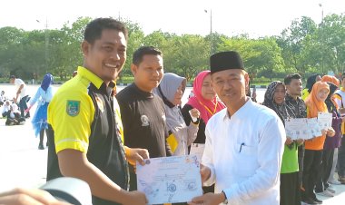 Berharap Dapat Wujudkan Prestasi Gemilang, Bupati: Saat Tutup Latihan Marching Band