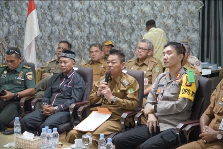 Bupati Sampaikan Perlu Bantuan Provinsi, Akibat Dampak Banjir di Rohil