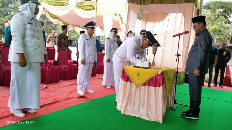 8 Penjabat Penghulu di Kecamatan Kubu dan Kuba, Dilantik Sekda