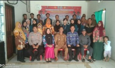 Kampung Gunung Labuhan Selenggarakan Musrenbangkam Tahun Anggaran 2024