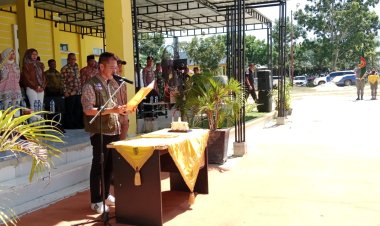 Kukuhkan 800 Satlinmas 4 Kecamatan, Ini Harapan Bupati