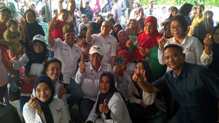 DPW Partai Perindo Kota Dumai Kampanye Dialogis Hadirkan Caleg DPR RI Nomor Urut 1