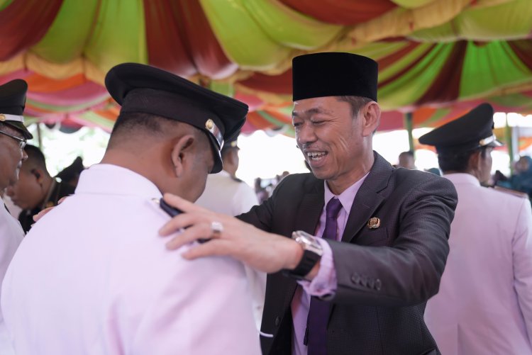 Afrizal Sintong Lantik 23 Penjabat Penghulu, dari 5 Kecamatan di Kabupaten Rohil