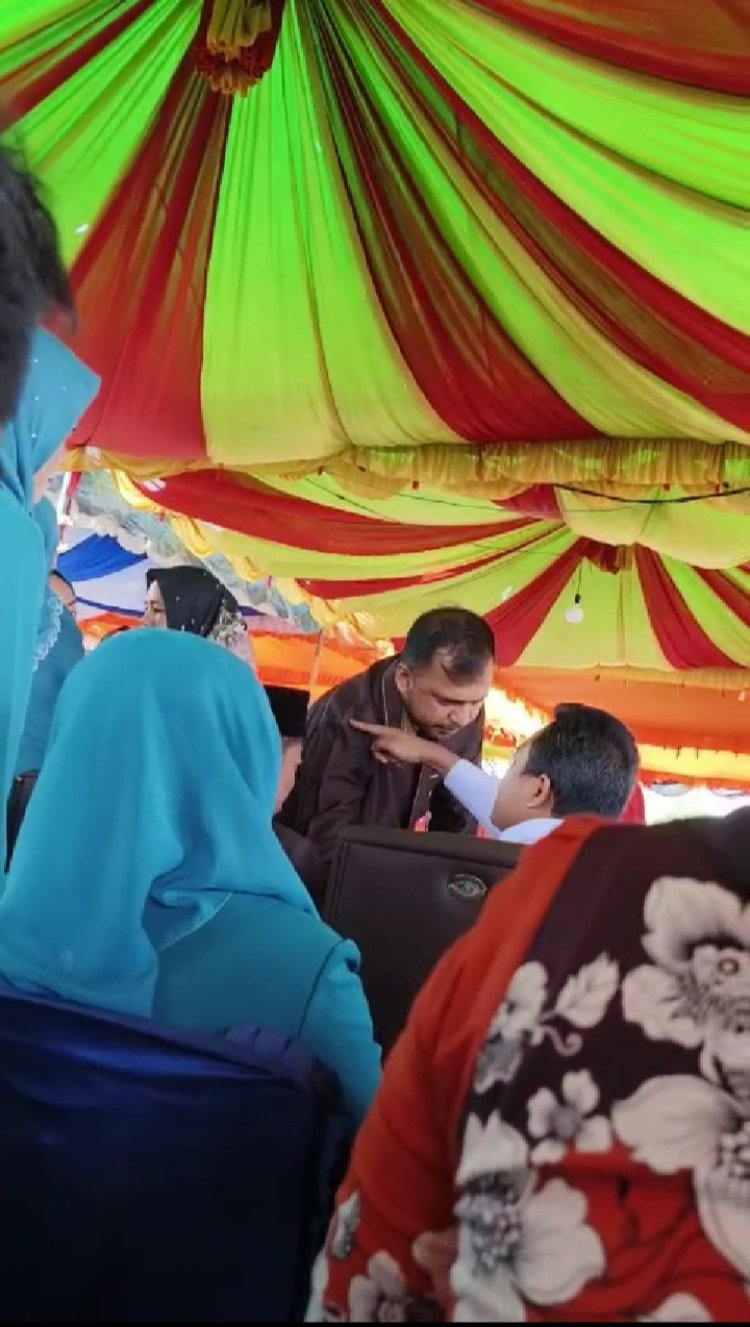Bupati dan Wabup Rohil Nyaris Baku Hantam Saat Hadiri Pelantikan Penjabat Kepenghuluan