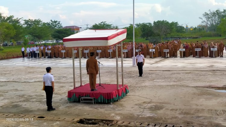 Dorong Kepatuhan PNS, Sekda Rohil : Siapkan Urusan LPJ