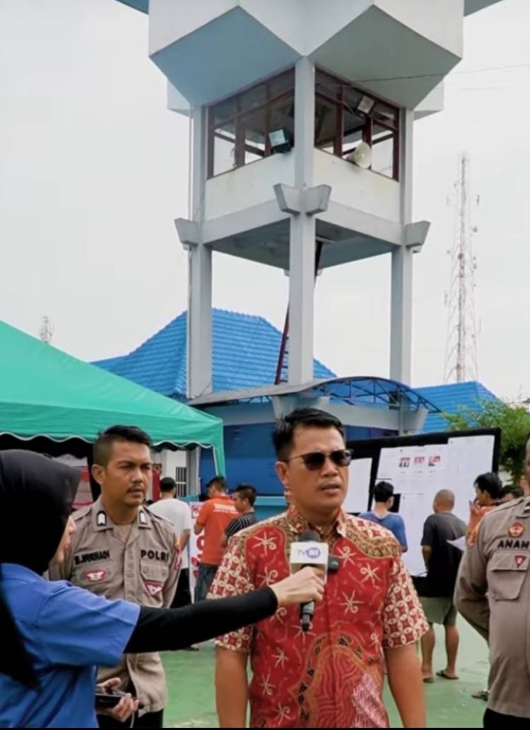 Warga Binaan Rutan Kelas I Medan Antusias Gunakan Hak Pilih