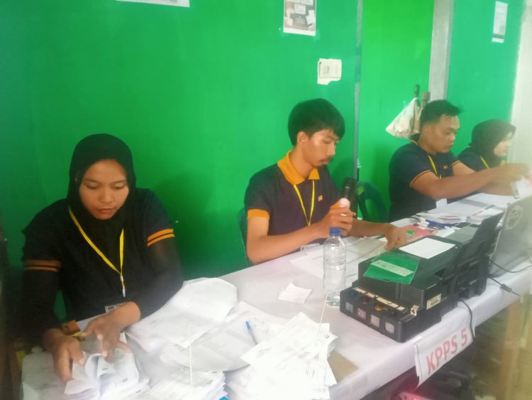 Menang di Kepenghuluan Bagan Manunggal, 8 TPS Prabowo-Gibran Mendominasi