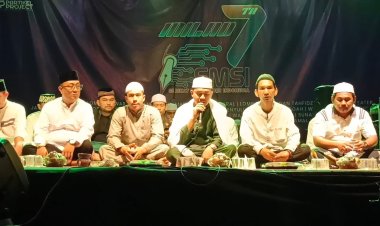 Puncak HUT ke-7 SMSI kota Metro Gelar Solawat
