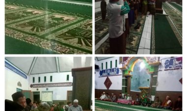 Pekon Batu Tegi Ggelar Kegiatan Safari Ramadhan di Masjid Nurul YaQin