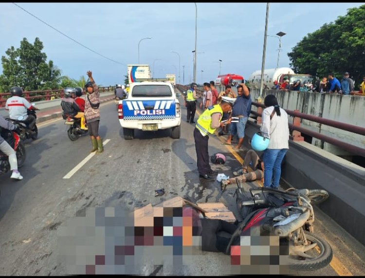 Pemberitaan Laka Lantas di Jembatan Keramasan Palembang Dikecam Orang Tua Korban