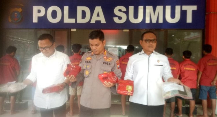 Polda Sumatera Utara Tangkap 3.860 Orang Terlibat Narkoba