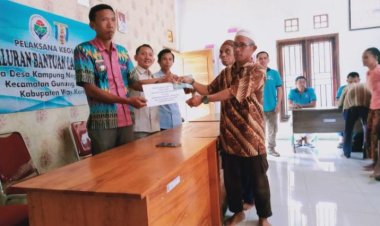 Pemerintah Kampung Ujan Mas Kembali Realisasikan Bantuan BLT DD Miskim Ektrim Tahap 1