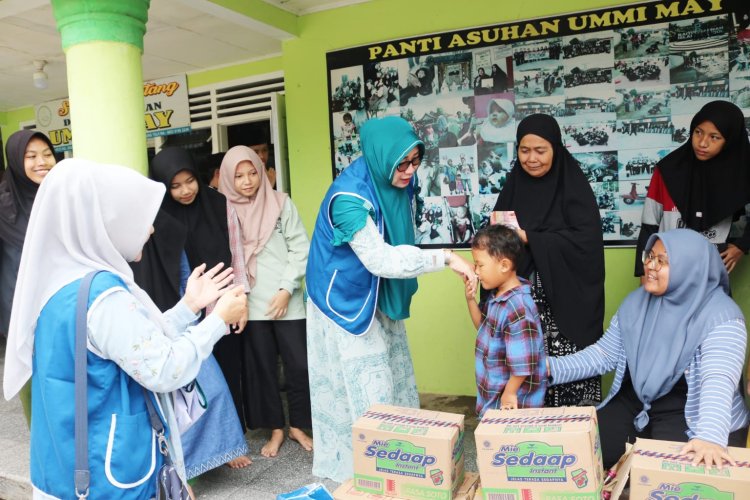 IWAPI Lampung Kembali Berbagi Berkah di Bulan Ramadhan ke Panti Asuhan