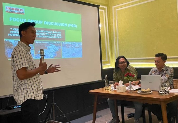 Jelang Daftar Gugatan CLS, TIM Advokasi Tata Ruang Lampung Gelar FGD