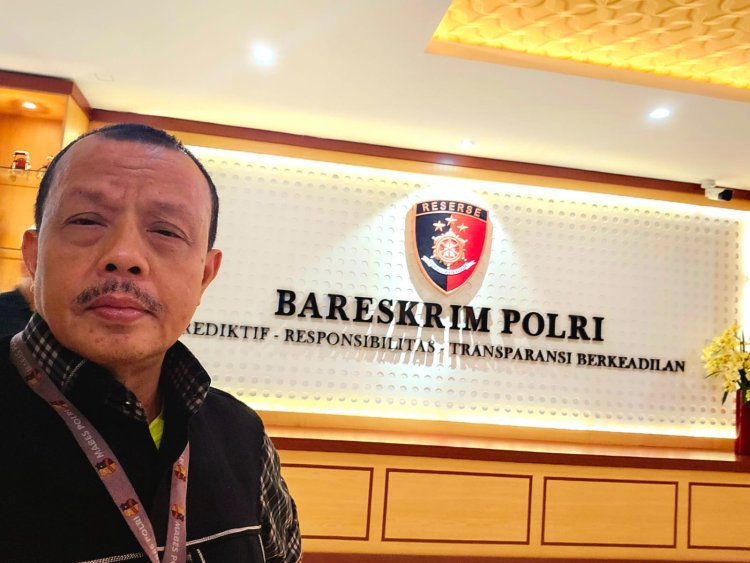 Jusuf Rizal ke Bareskrim Polri Lengkapi Data Korupsi Dana Hibah BUMN PWI Pusat Rp..2,9 Milyar