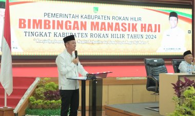Bupati Rohil Buka Bimbingan Manasik Haji Tingkat Kabupaten Diikuti 282 Peserta