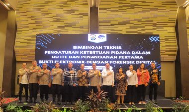 Kapolda Lampung Buka Pelatihan Bimbingan Teknis UU ITE Mengenai Kejahatan Digital