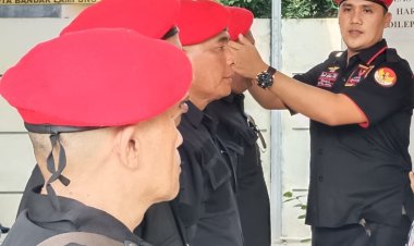 Ketua DPD Grib Jaya, Hadiri Acara Pembaretan Anggota Satgas DPD Grib Jaya Provinsi Lampung