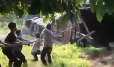 Bangunan Warga di Langkat Dirobohkan Sejumlah Orang, 1 Pelaku Ditangkap