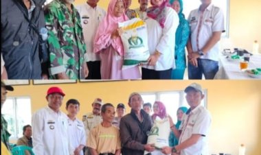 BLT-DD ke-16 KPM dan Penyaluran Beras (CPP) Kepada 72 KPM Disalurkan Pemerintah Pekon Sumber Rejo