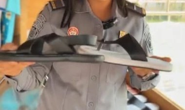 Warga Binaan Rutan Medan Hasilkan Karya Sandal Model Baru