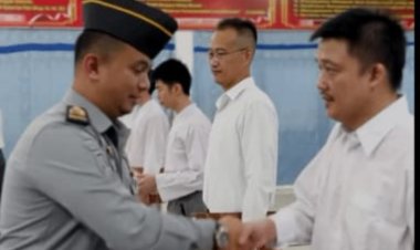 Rutan Kelas I Medan Beri Remisi Khusus (RK) Kepada 43 Orang WBP di Hari Raya Waisak