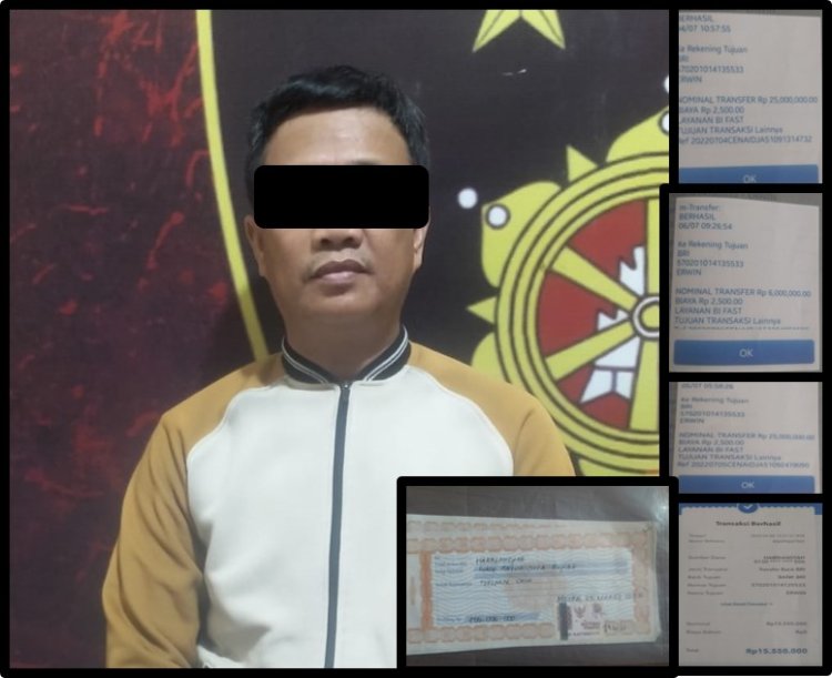 Tipu Proyek Pekerjaan Hingga Milyaran, Seorang Pria Diamankan Tim Tekab 308 Polres Metro
