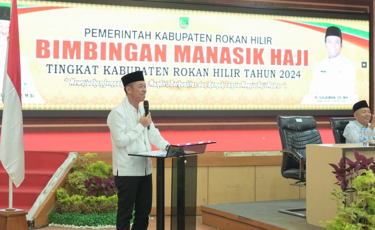 Bupati Rohil Buka Bimbingan Manasik Haji Tingkat Kabupaten Diikuti 282 Peserta