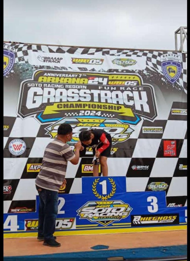 Dara Geboy Harumkan Nama Lampung Barat di Kancah GrassTrach Balaraja