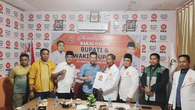 Cukup Satu Partai Pengusung, Afrizal Sintong Tetap Ajak Partai Lain Koalisi di Pilkada Rohil 2024