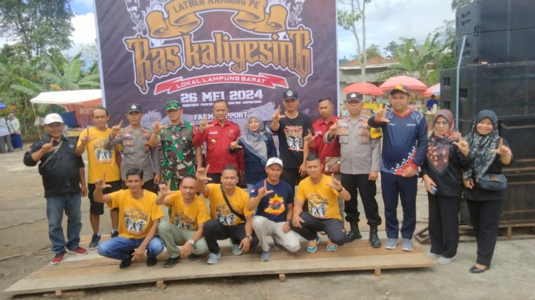 LatBer Kontes Kambing PE Ras Kaligesing di Pekon Muara Jaya 1, Kecamatan Kebun Tebu