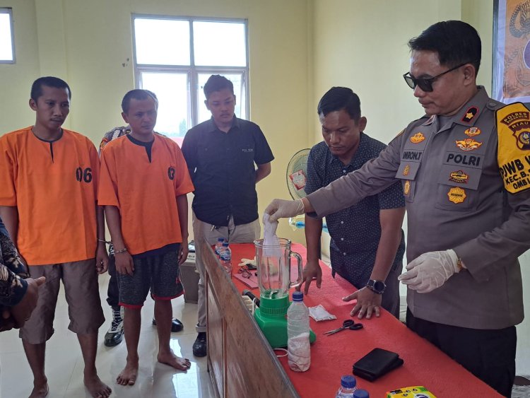 Polsek Bagan Sinembah Musnahkan Barang Bukti Perkara Tindak Pidana Narkotika