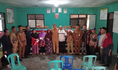 BLT-DD Tahap Satu Kepada 20 KPM Direalisasikan Pemerintah Pekon Muara Jaya Satu