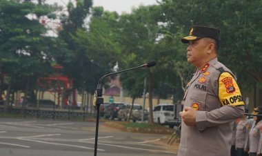 Coolling System Memasuki Massa Pilkada, Kapolda Lampung : Berikan Pelayanan Humanis Kepada Masyarakat