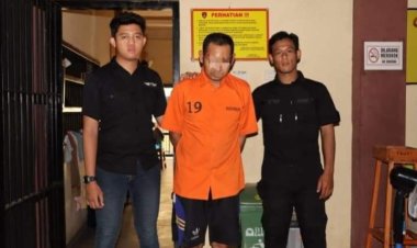 Ayah Tega Cabuli dan Setubuhi Dua Anak Tirinya, Ditangkap Polres Pringsewu