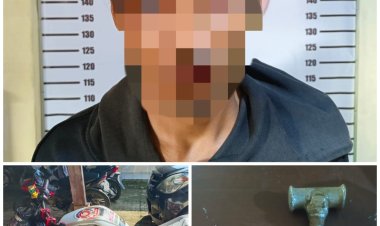 Pelaku Curat di Abung Selatan, Berhasil Diringkus Polisi Dalam Hitungan Jam