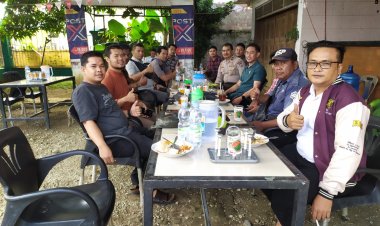 Kanit Reskrim Polsek Bagan Sinembah Ajak Awak Media Coffee Morning