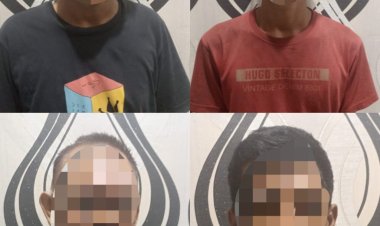 Polres Lampung Utara Tetapkan 4 Tersangka Kasus Pungli di Jalinsum