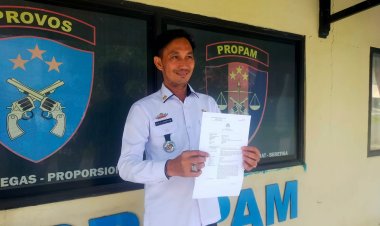 Camat Buay Bahuga, Merasa Terancam di Datangi Oknum Polisi, Lapor Propam