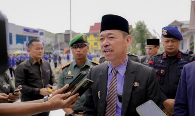 Bupati Rohil Paparkan Pembangunan Jalan, Akan Dikerjakan Tahun 2025